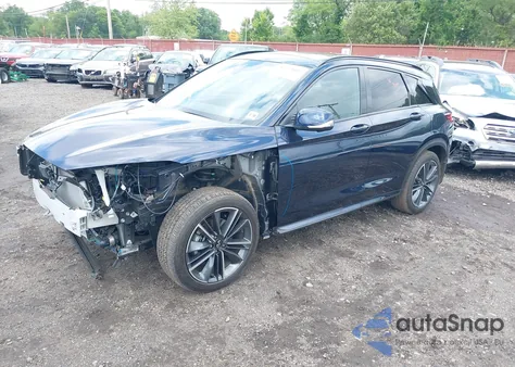 2025 Infiniti Qx50 Sport Awd из США, поврежденный, VIN 3PCAJ5FB1SF107702